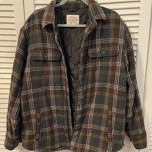 Plaid chore shirt